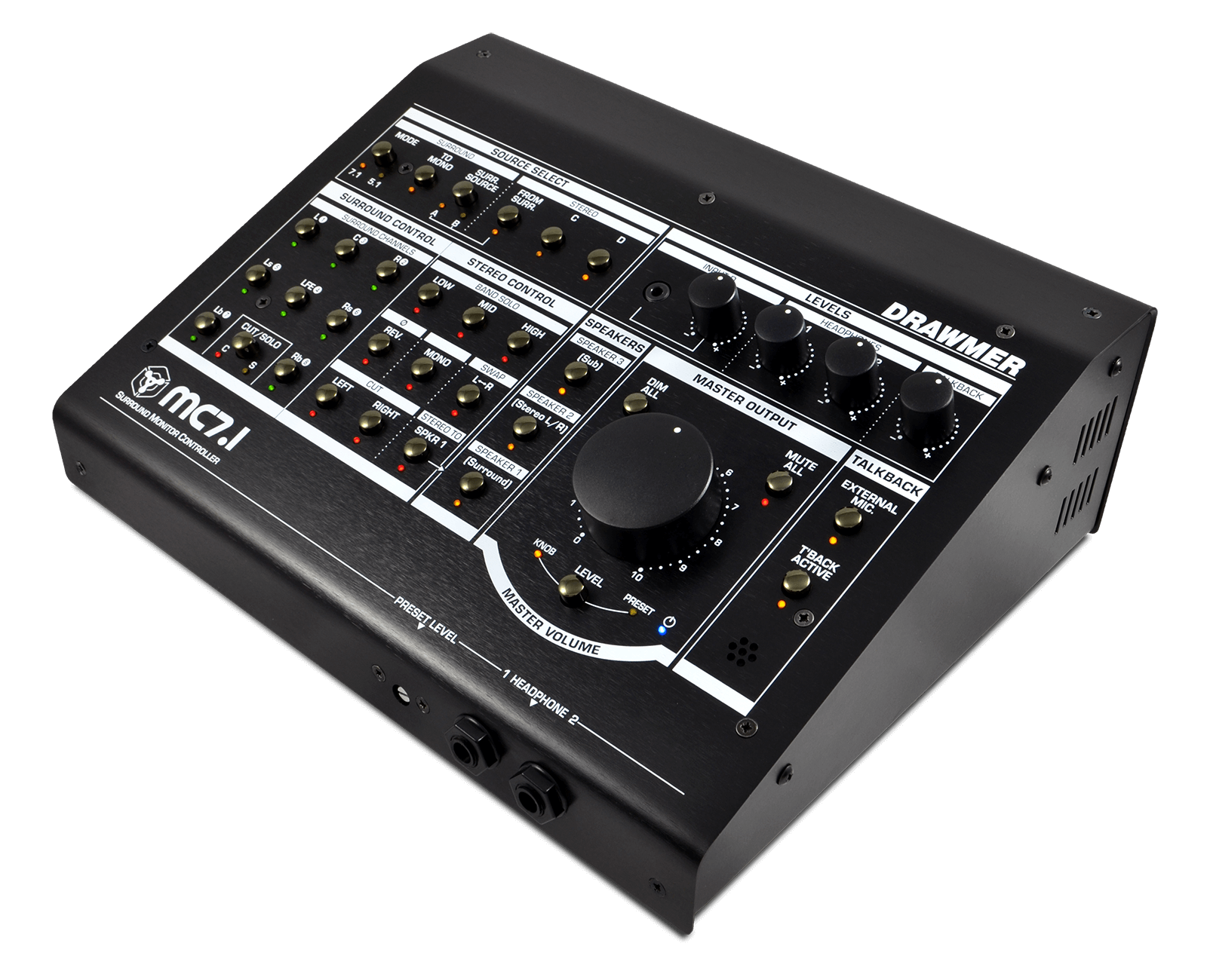 View of the MC7.1 from above right