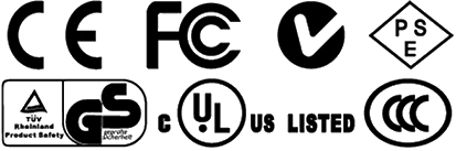 PSU regulation logos